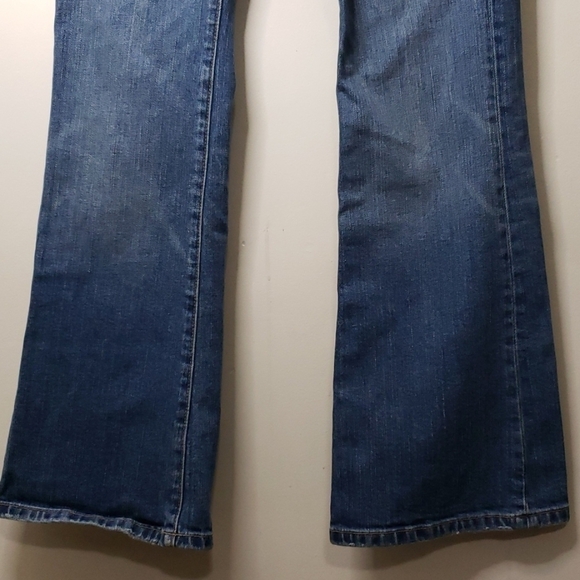 Gap Curvy Low Rise Boot Cut Jeans Size 4 - Picture 4 of 6
